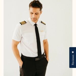 Flight uniform pilot uniform shirt
